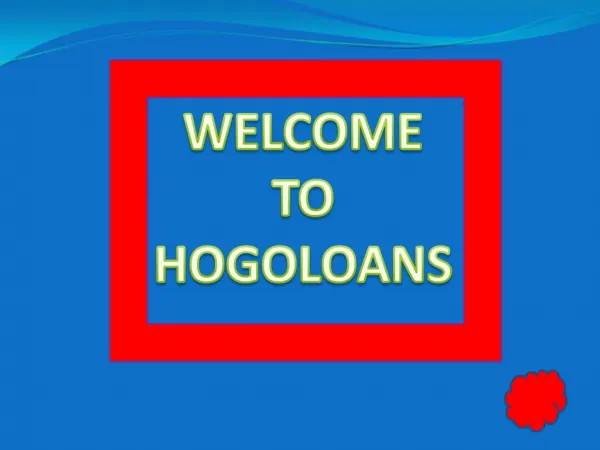 Get instant loan via hogoloans