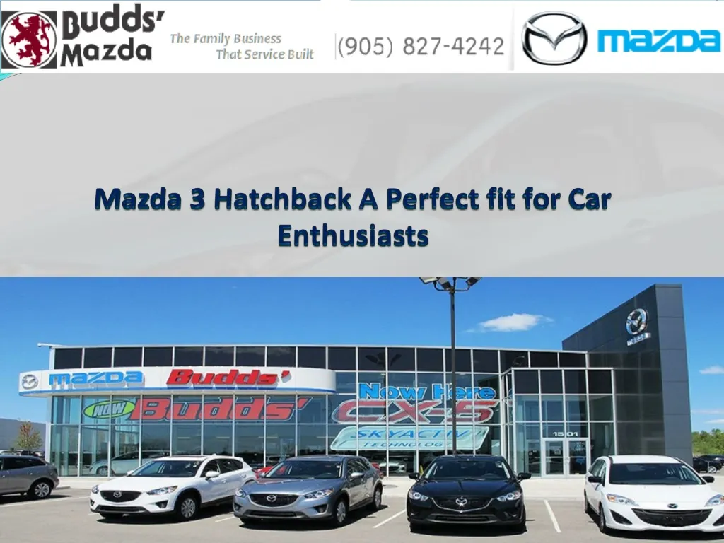 mazda 3 hatchback a perfect fit for car enthusiasts