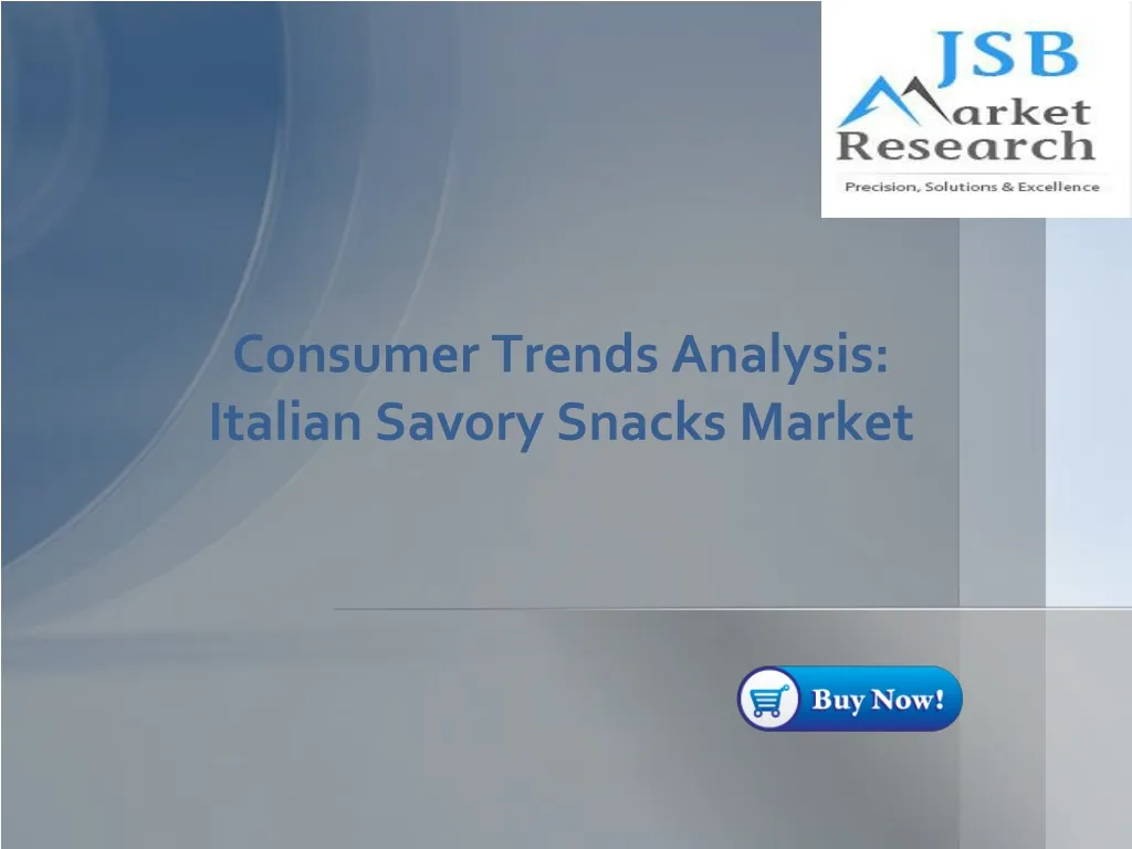 consumer trends analysis italian savory snacks market