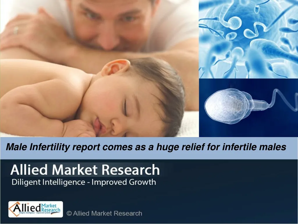 male infertility report comes as a huge relief