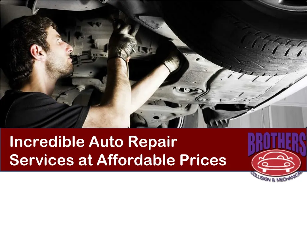 incredible auto repair services at affordable