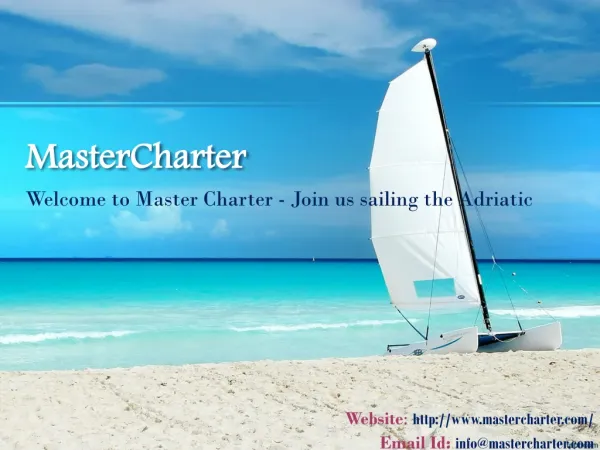 Gulet cruises Croatia Sailing Charter in Croatia - MasterCharter