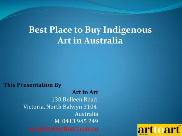 Best Place to Buy Indigenous Art in Australia