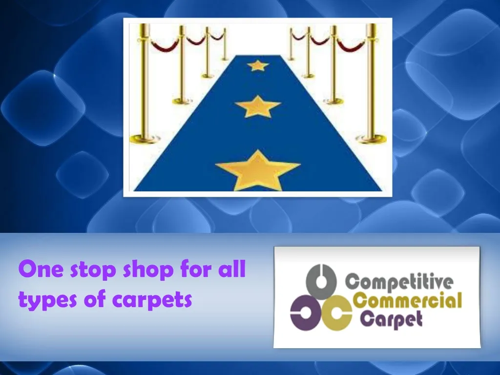 one stop shop for all types of carpets