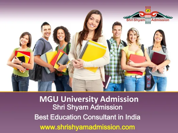 MGU University Courses - Shri Shyam Admission Delhi