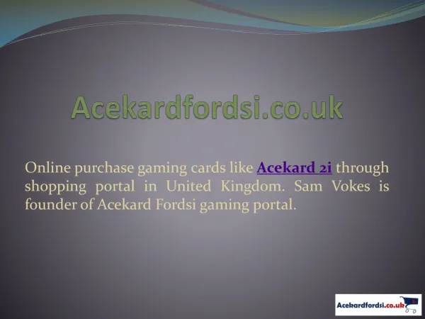 Acekard 2i Gaming Card - Acekard Fordsi