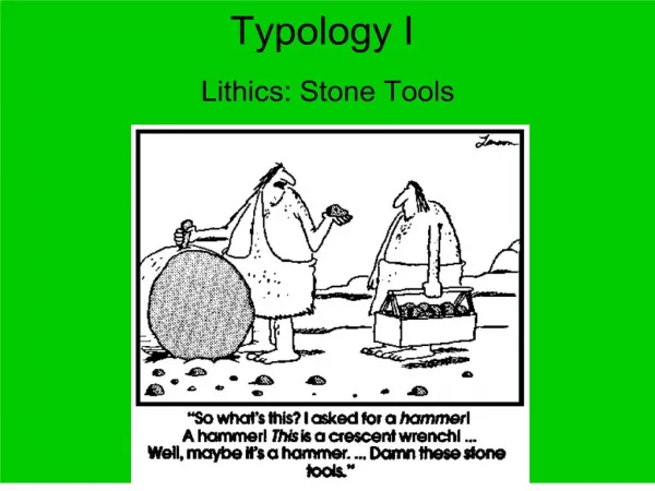 typology i
