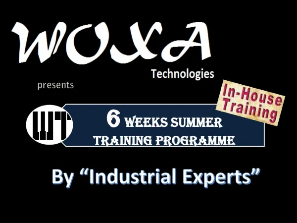 6 weeks/months Industrial training