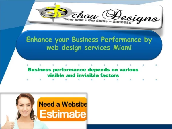 Enhance your business performance by web design services mia