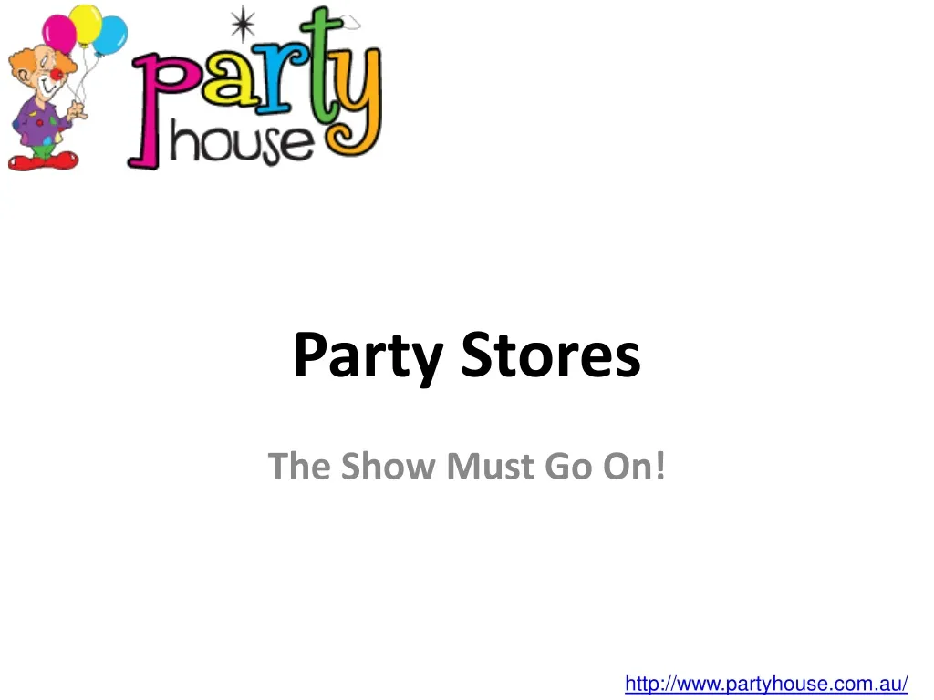 party stores