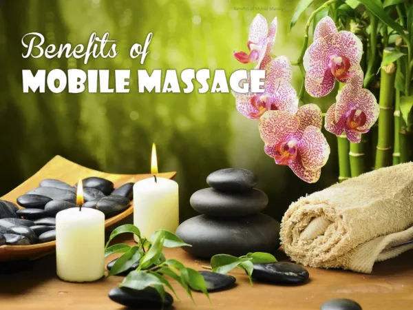 Benefits of Mobile Massage in Gold Coast