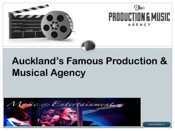 The Production Agency - Entertainment Company Auckland