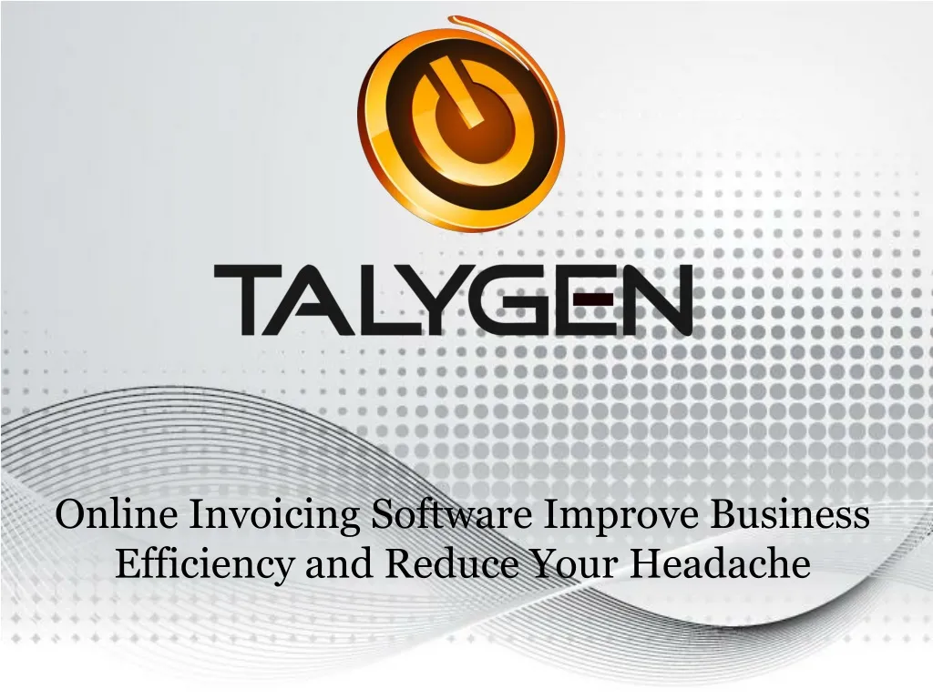 online invoicing software improve business