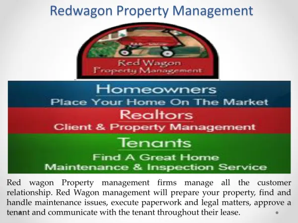 Find The Red wagon Management Services In San Antonio TX