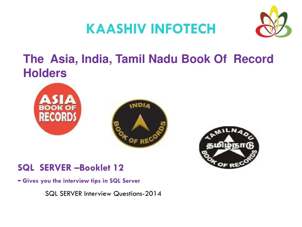 kaashiv infotech the asia india tamil nadu book