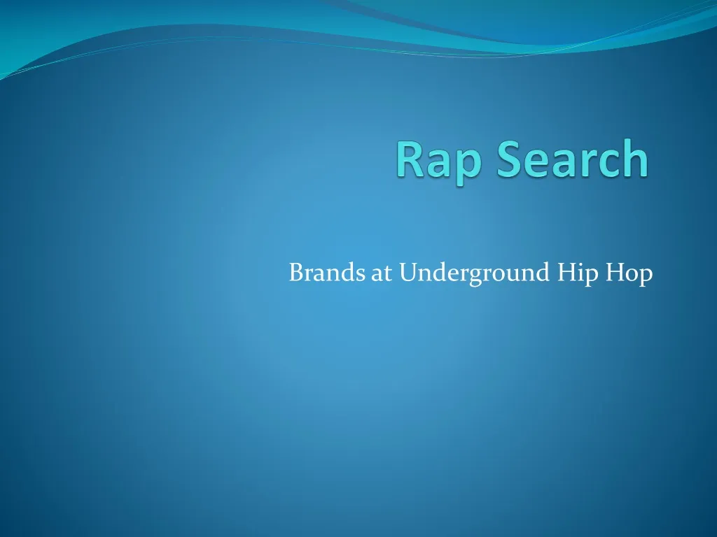 rap search