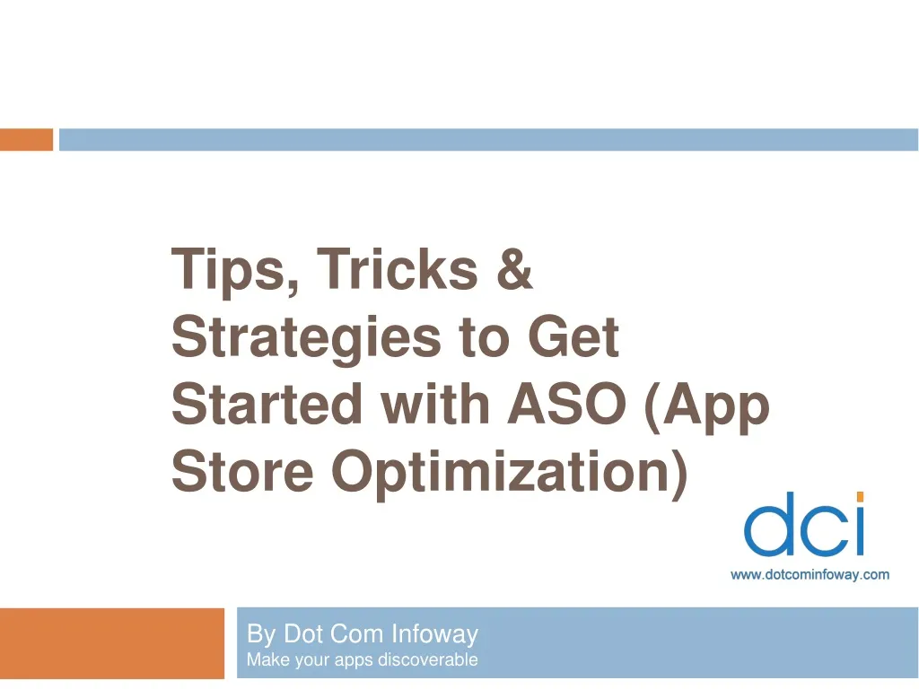 tips tricks strategies to get started with