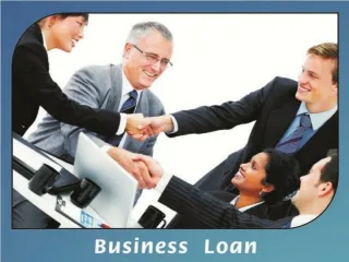 Business Loan - slide 1