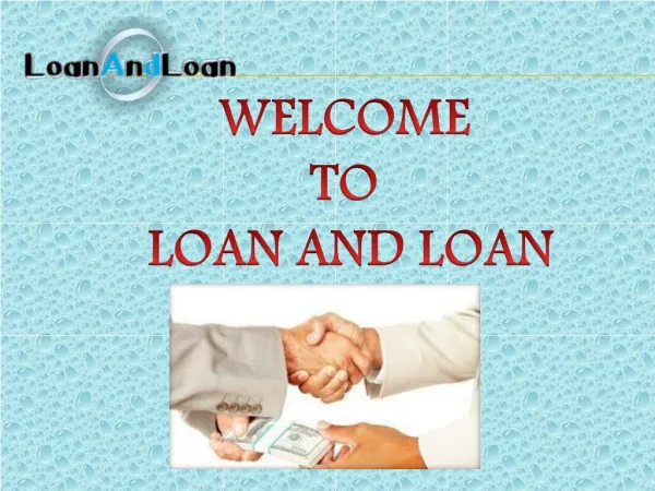 Get a loan at low interest rate