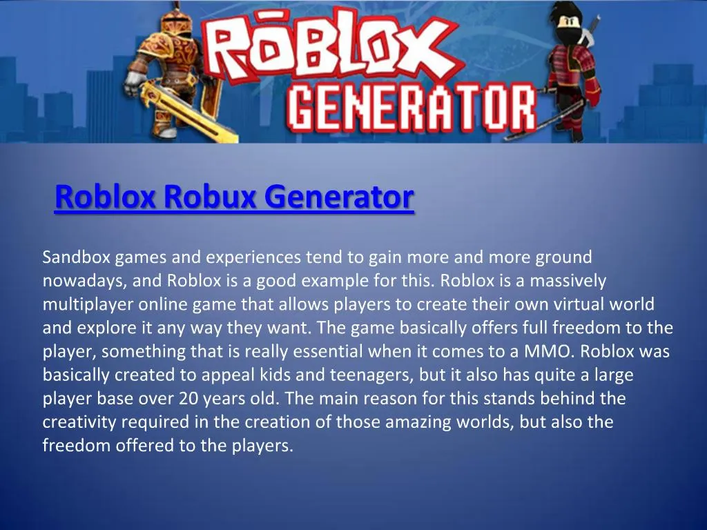 Roblox Gen Online Generator Tool