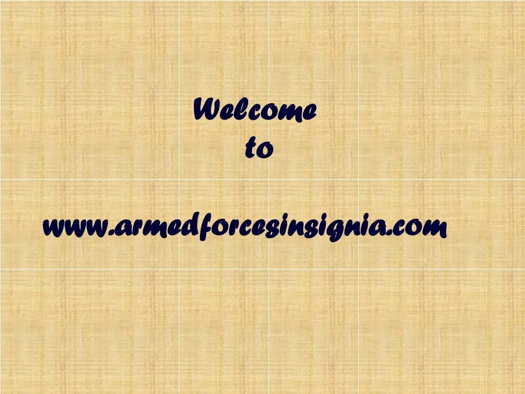 welcome to www armedforcesinsignia com