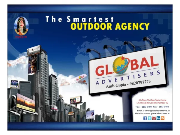 Outdoor Advertising Option Campaign For Bollywood - Global A