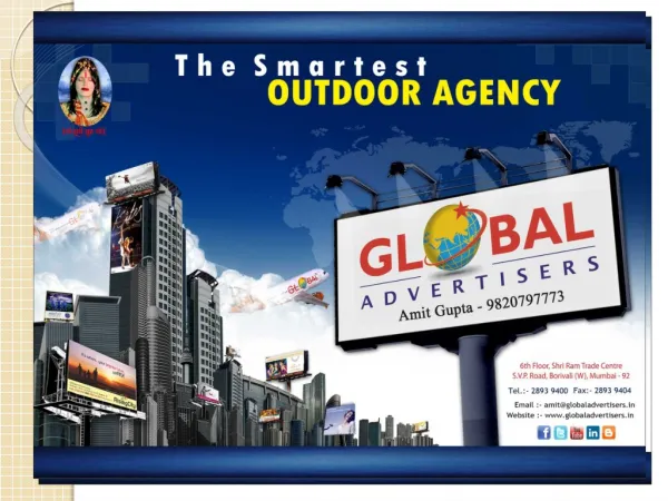 Outdoor Media Advertising At Bus Stops - Global Advertisers