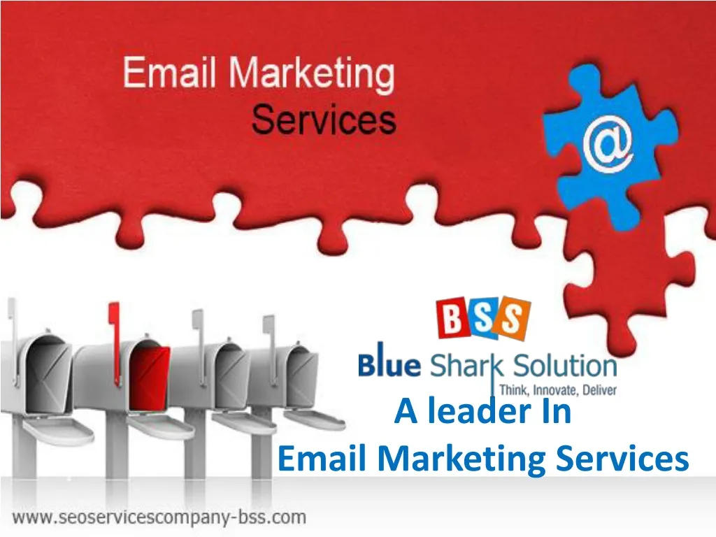 a leader in email marketing services