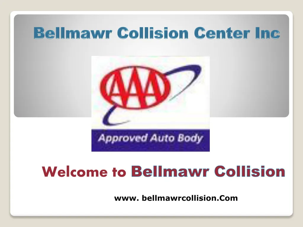 bellmawr collision center inc