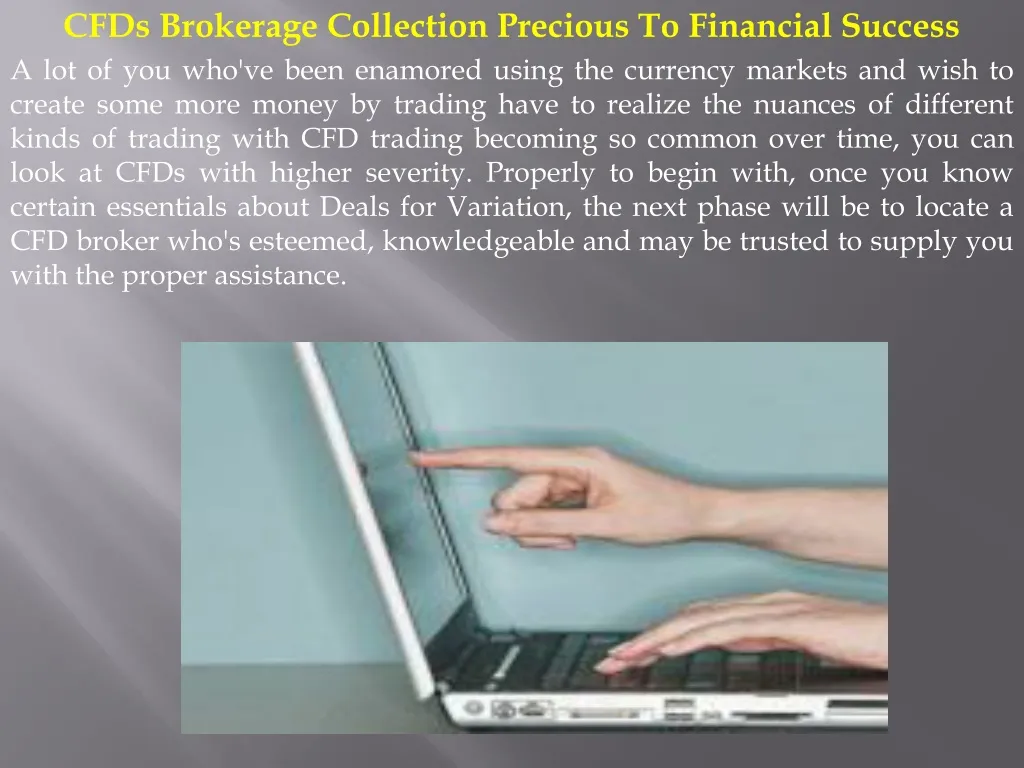 cfds brokerage collection precious to financial