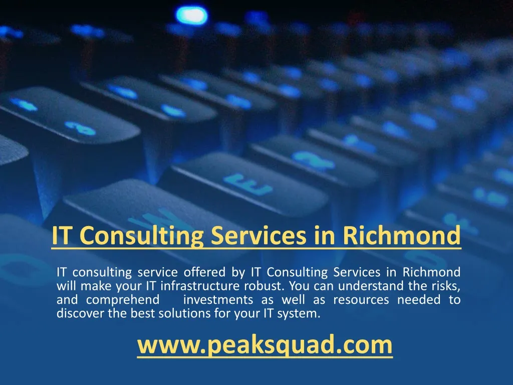 it consulting services in richmond