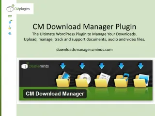 CM Download Manager Plugin