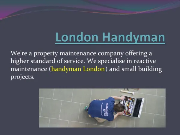 Handyman Services London