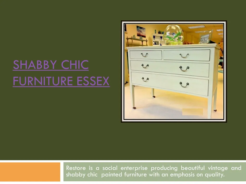 shabby chic furniture essex