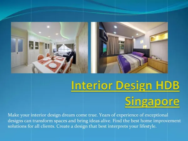 Interior Design Singapore HDB