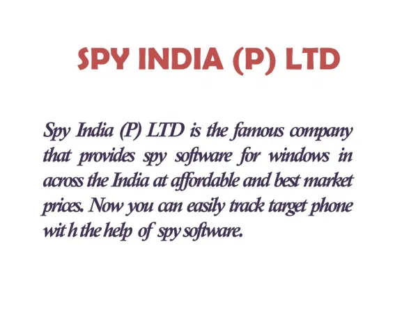 Spy Mobile Phone Software For Windows
