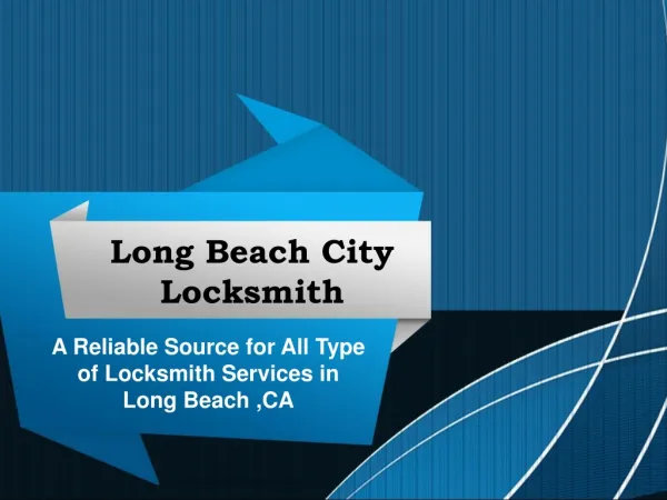 Long Beach City Locksmith