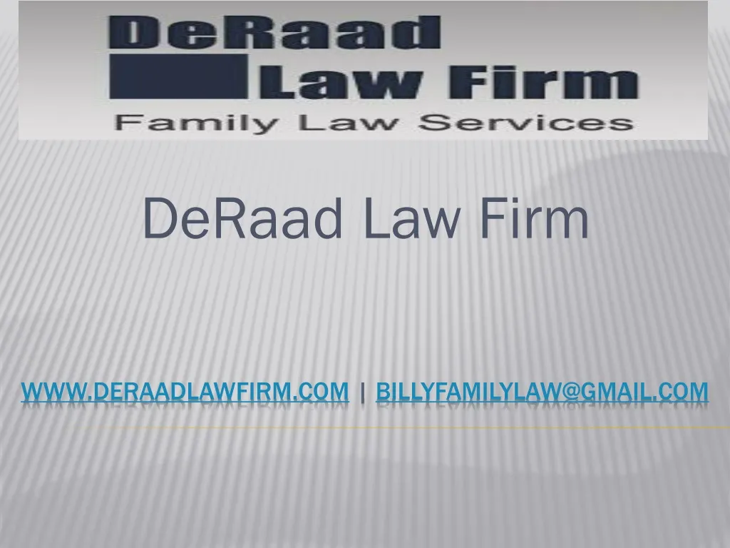 deraad law firm