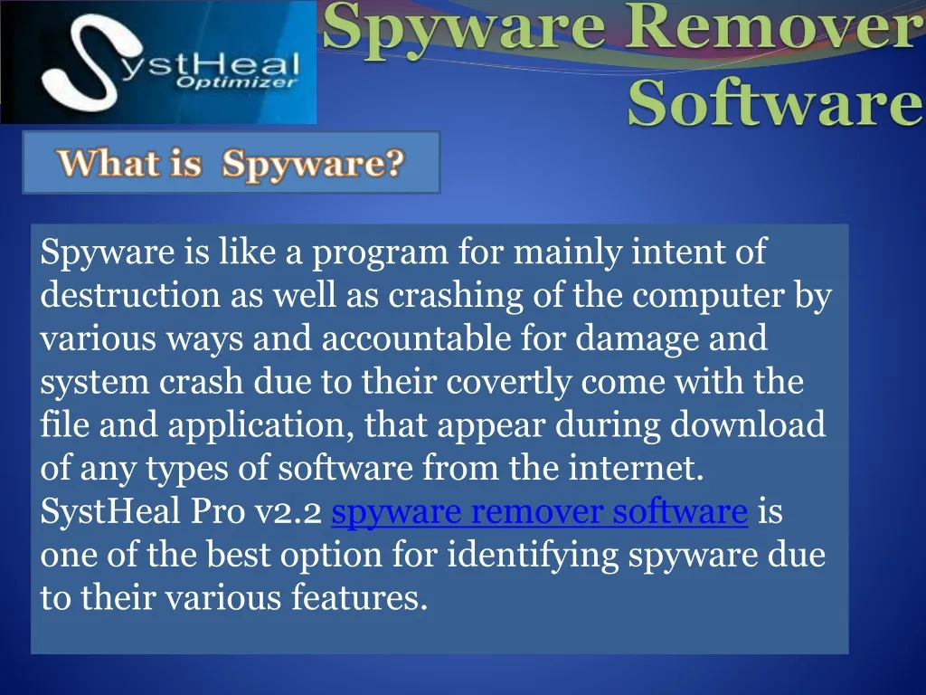 spyware remover software