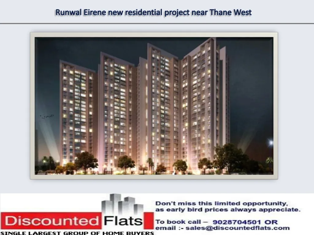 runwal eirene new residential project near thane