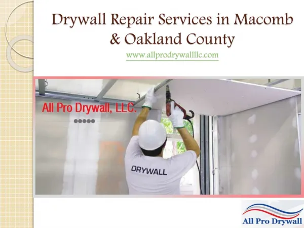 Commercial Drywall Repair Services