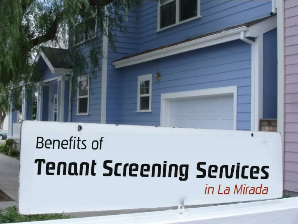benefits of tenant screening services in la mirada