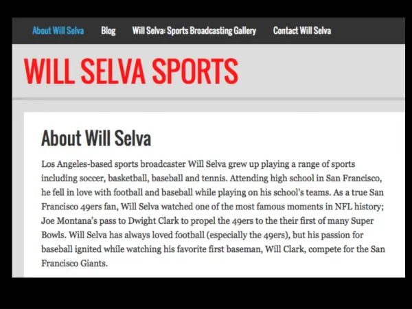 Will Selva