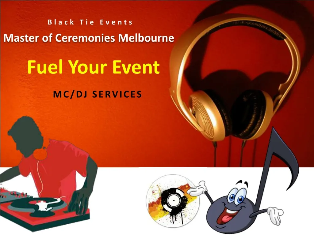 black tie events