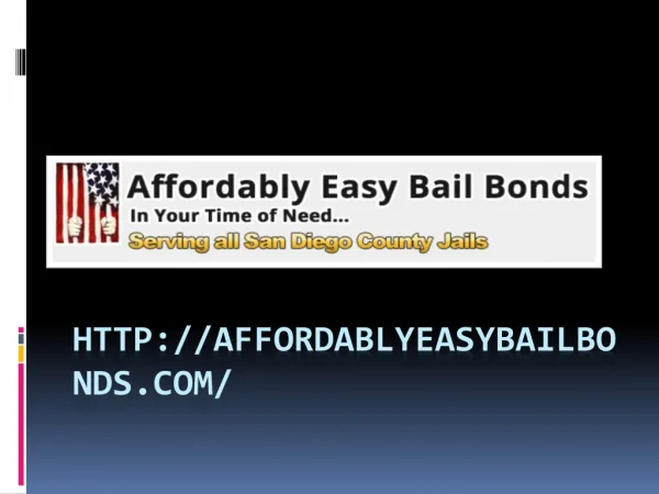 Affordably Easy Bail Bonds | Santee Bail Bonds
