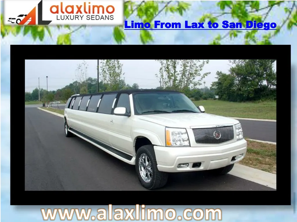 limo from lax to san diego