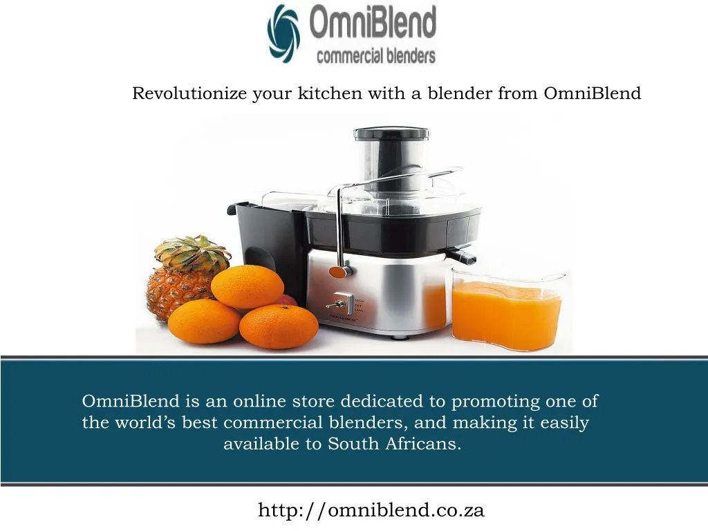 revolutionize your kitchen with a blender from