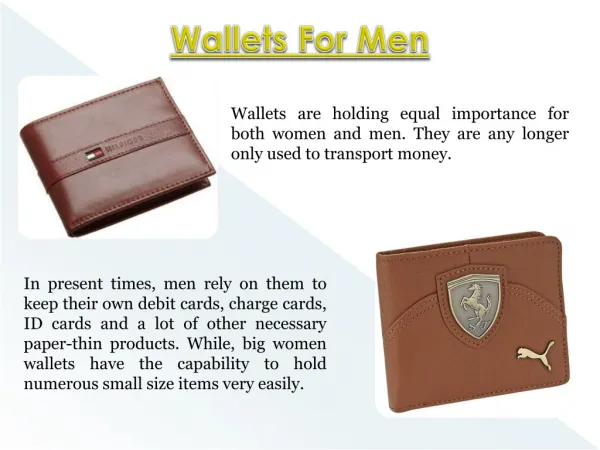 Wallets For Men
