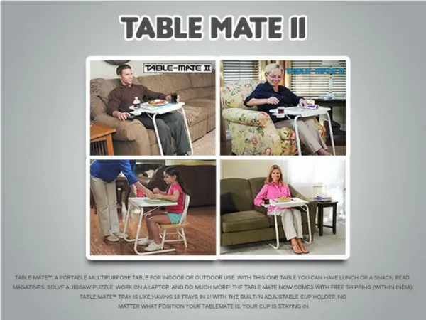 Table mate 2 - Online Shopping in India