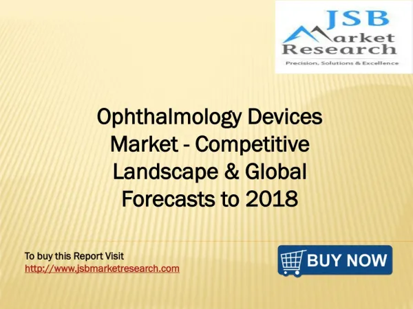 Ophthalmology Devices Market - Competitive Landscape